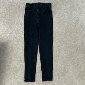 American Eagle 000 black skinny jeans
